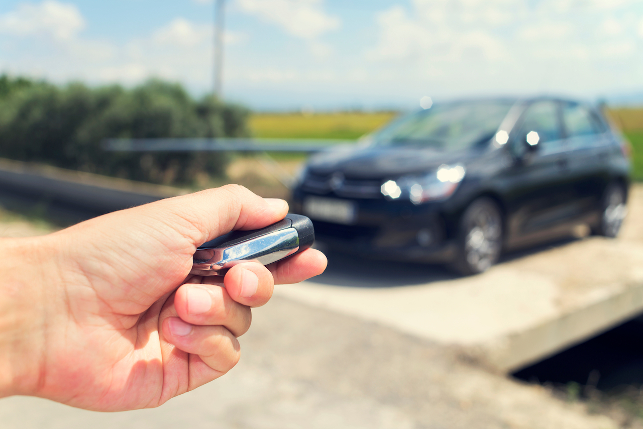 Llave con control de coche