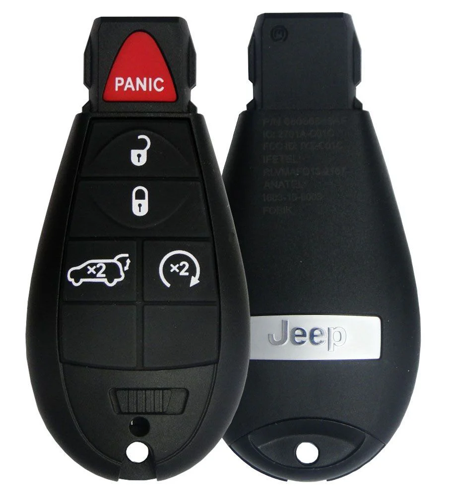 Jeep Commander Remote Key Fob w/ Engine Start and Back Door