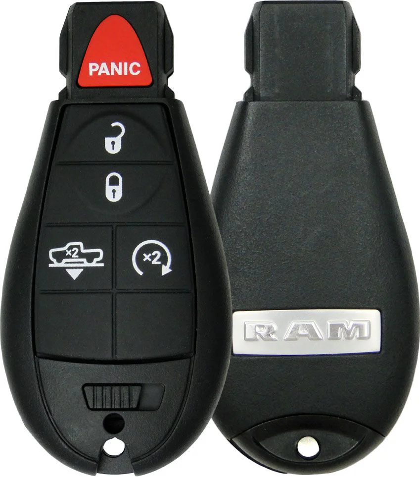  RAM 3500 Remote Key Fob w/ Engine Start, Air Suspension