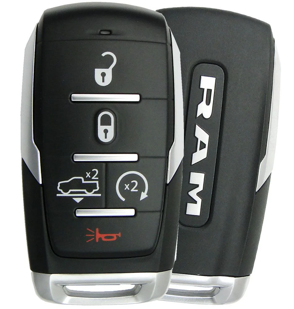 RAM 1500 Smart Remote Key Fob w/ Air Suspension and Remote Start