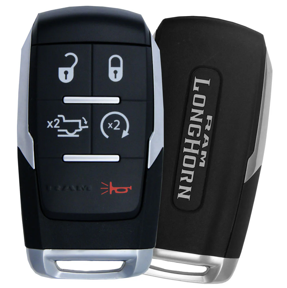  RAM 2500 Longhorn Smart Remote Key Fob w/ Remote Start, Power Tailgate