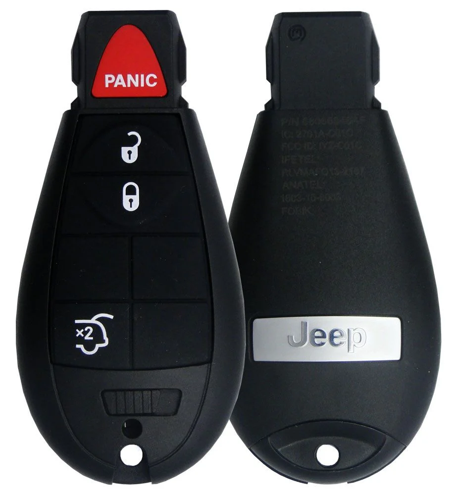 Jeep Commander Remote Key Fob w/ Glass Hatch