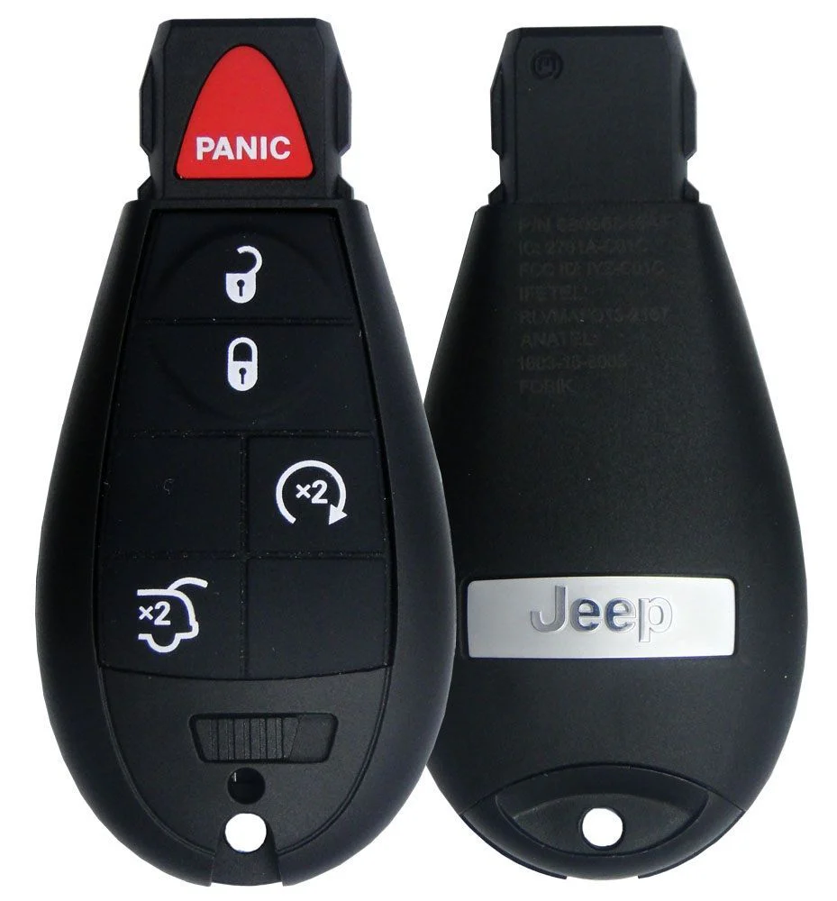 Jeep Commander Remote Key Fob w/ Engine Start and Glass Hatch