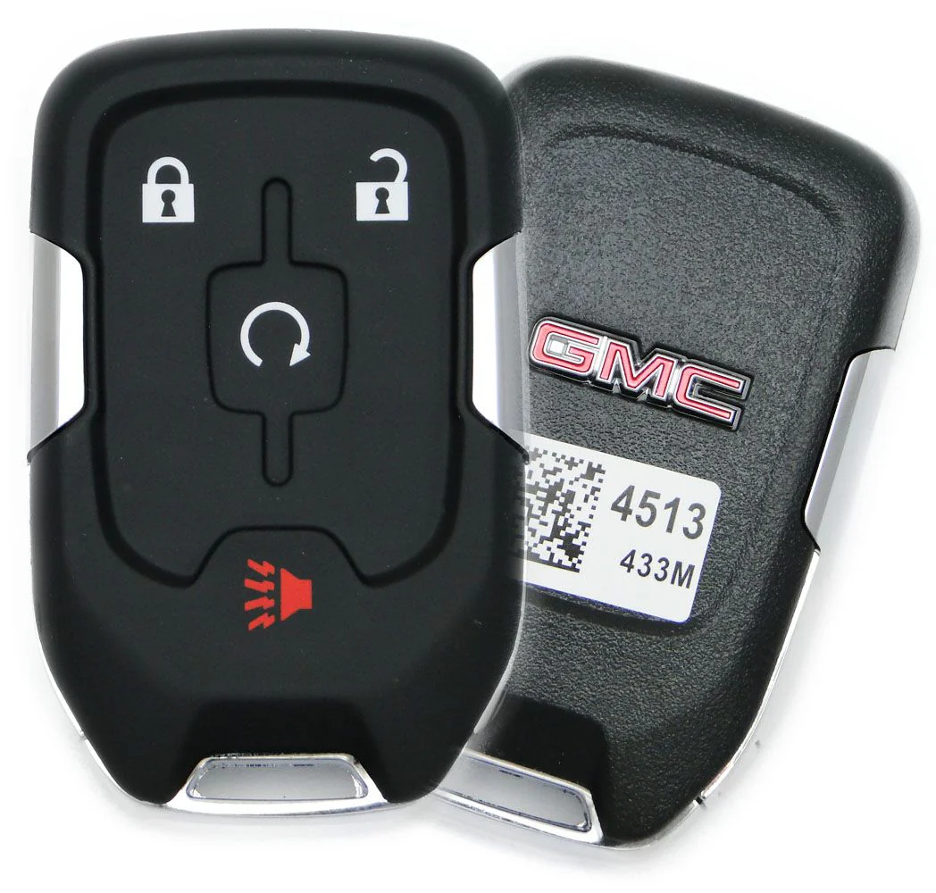 GMC Sierra Smart Remote Key Fob w/ Engine Start