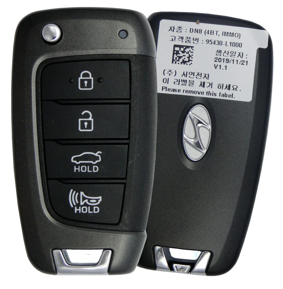 Hyundai Sonata Remote Key Fob