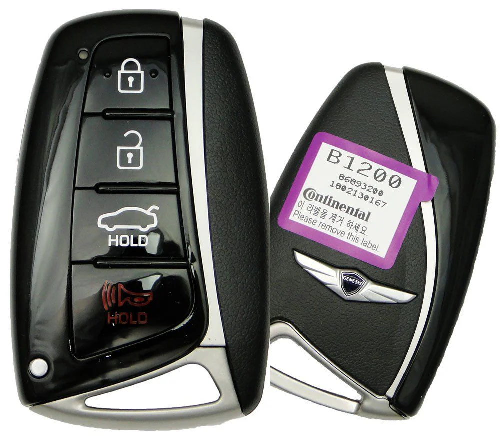 Hyundai Genesis Sedan Smart Remote Key Fob