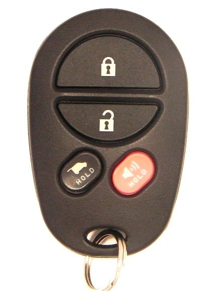 Toyota Highlander Remote Key Fob w/ Glass Hatch