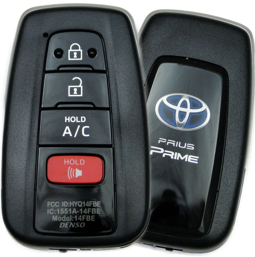 Toyota Prius Prime Smart Remote Key Fob with A/C