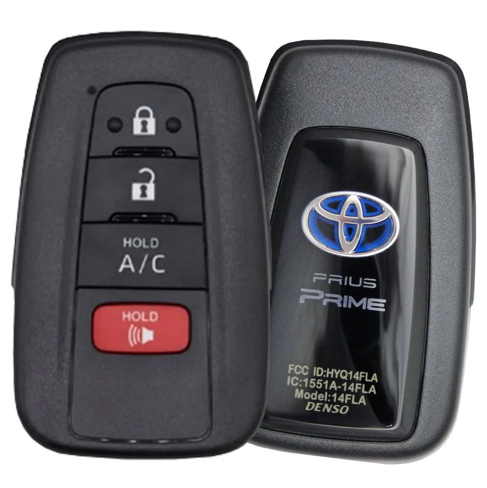 Toyota Prius Prime Smart Remote Key Fob with A/C