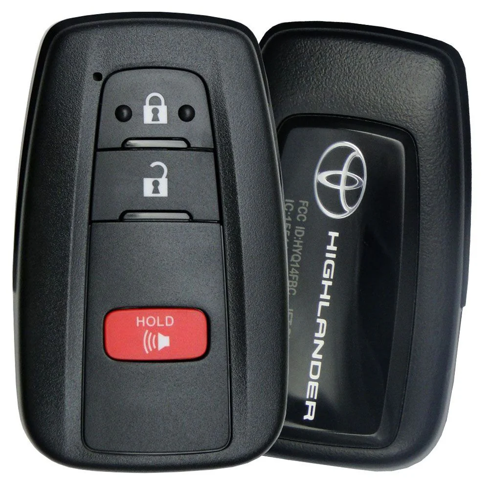 Toyota Highlander Smart Remote Key Fob