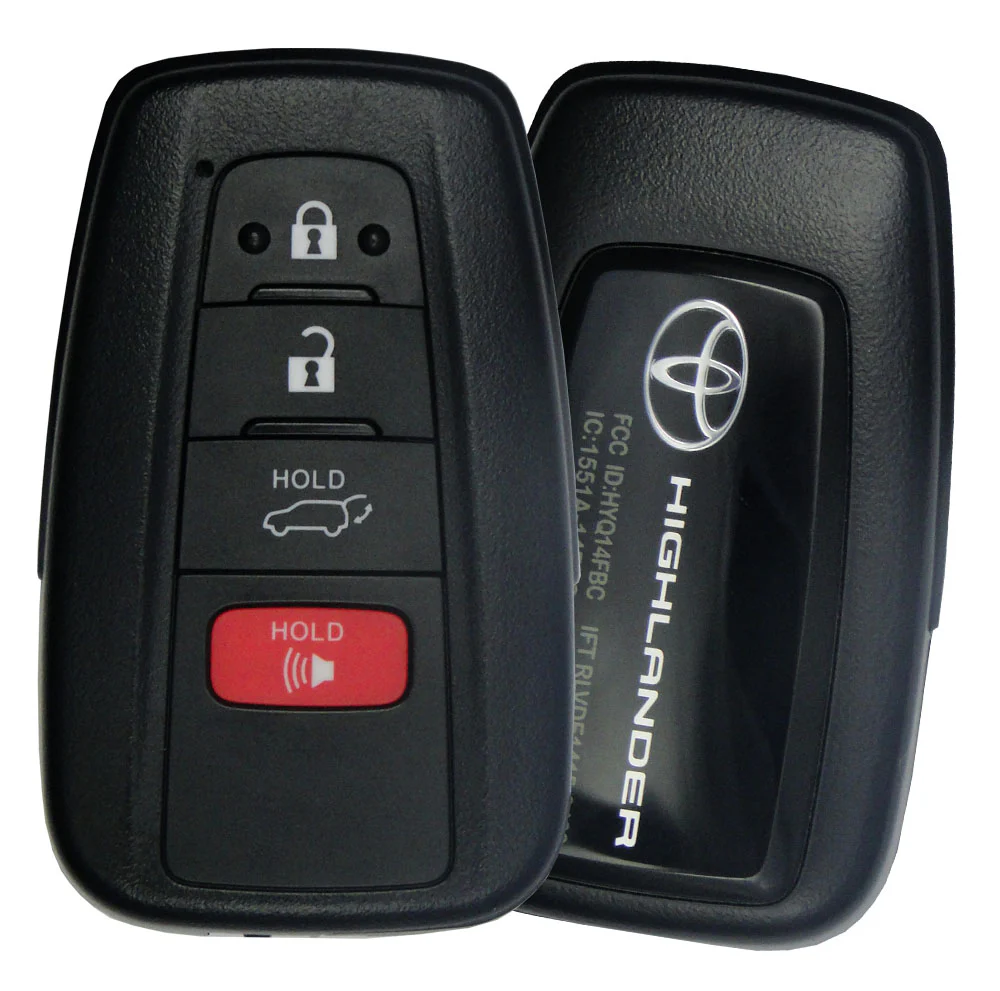 Toyota Highlander Smart Remote Key Fob w/ Power Hatch